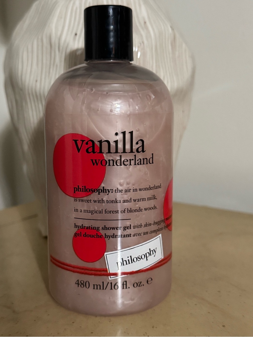 philosophy Vanilla Wonderland Hydrating Shower Gel - 16oz New sealed